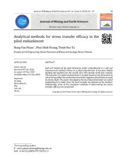 Analytical methods for stress transfer efficacy in the piled embankment