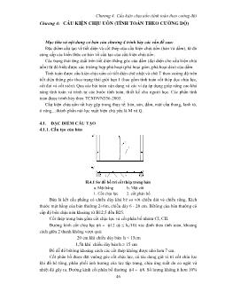 Bài giảng Cấu kiện chịu uốn (tính toán theo cường độ)