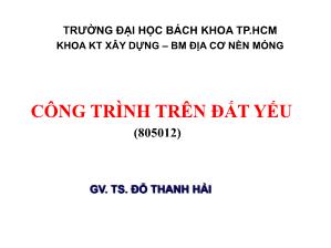 Công trình trên đất yếu - Đỗ Thanh Hải