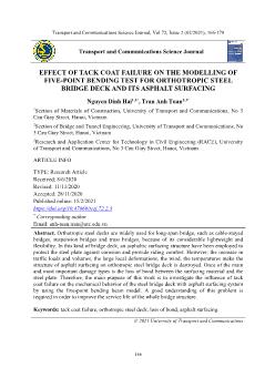 Effect of tack coat failure on the modelling of five-Point bending test for orthotropic steel bridge deck and its asphalt surfacing
