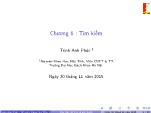 Bài giảng Cấu trúc dữ liệu và giải thuật - Chương 6: Tìm kiếm - Trịnh Anh Phúc