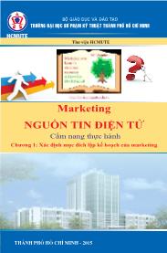 Bài giảng Marketing nguồn tin điện tửu - Chương 1: Xác định mục đích lập kế hoạch của marketing