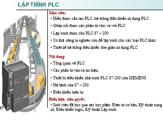 Bài giảng môn học Lập trình PLC