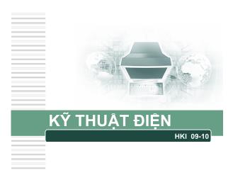 Giáo trình Kĩ thuật điện - Chương 7: Máy điện đồng bộ