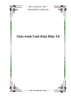 Giáo trình Linh Kiện Điện Tử (Bản đẹp)