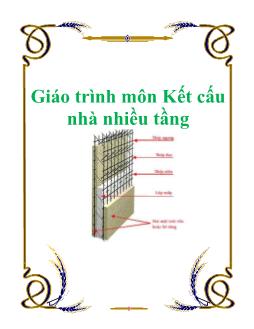 Giáo trình môn Kết cấu nhà nhiều tầng