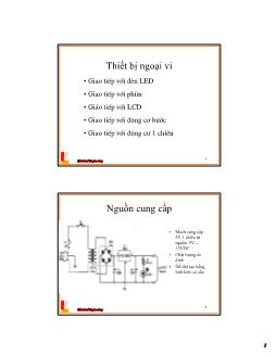 Giáo trình Thiết bị ngoại vi