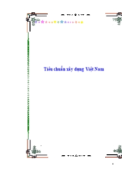 Giáo trình Tiêu chuẩn xây dựng Việt Nam