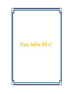 Giáo trình Tìm hiểu PLC