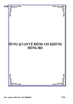 Tổng quan về đông cơ không đồng bộ