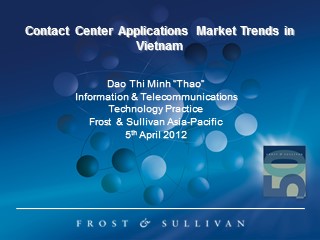 Contact center applications market trends in Vietnam