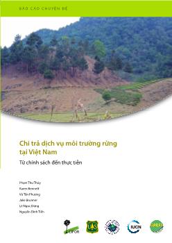 Báo cáo chuyên đề Chi trả dịch vụ môi trường rừng tại Việt Nam từ chính sách đến thực tiễn
