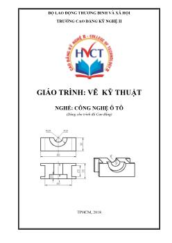 Giáo trình môn học Vẽ kỹ thuật