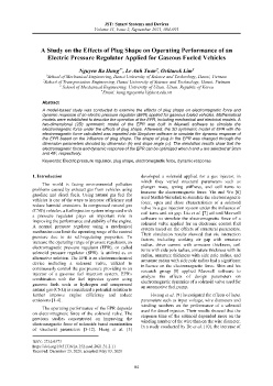 A Study on the Effects of Plug Shape on Operating Performance of an Electric Pressure Regulator Applied for Gaseous Fueled Vehicles