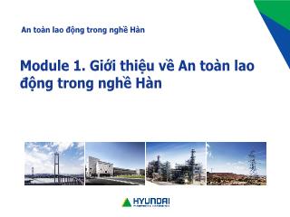 Bài giảng An toàn lao động trong nghề hàn - Module 1, Bài 2: Trang bị bảo hộ và các biển báo an toàn