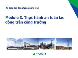 Bài giảng An toàn lao động trong nghề hàn - Module 3, Bài 1: An toàn lao động trên công trường