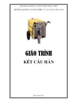 Giáo trình Kết cấu hàn