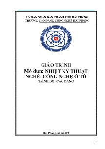 Giáo trình Nhiệt kỹ thuật