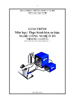 Giáo trình Thực hành hàn cơ bản (Trình độ Cao đẳng)