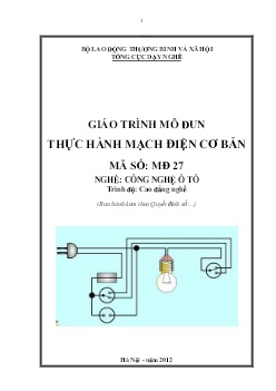 Giáo trình Thực hành mạch điện cơ bản (Trình độ Cao đẳng nghề)