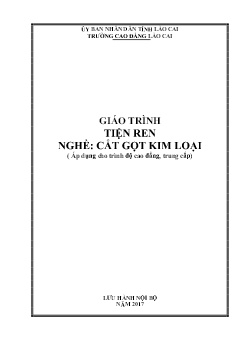 Giáo trình Tiện ren