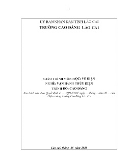 Giáo trình Vẽ điện (Trình độ Cao đẳng)