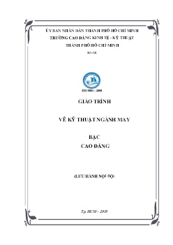 Giáo trình Vẽ kỹ thuật ngành may (Trình độ Cao đẳng)