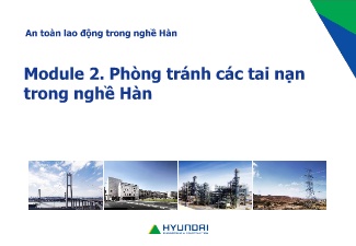 Phòng tránh các tai nạn trong nghề Hàn